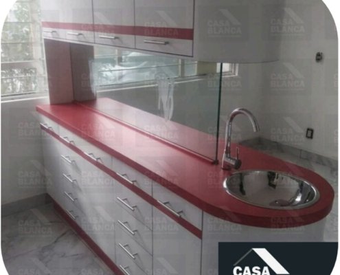 Gabinete divisorio de 2.3 m de largo Casa Blanca