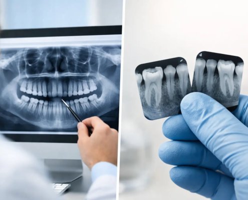 Radiografía panorámica vs periapical dental