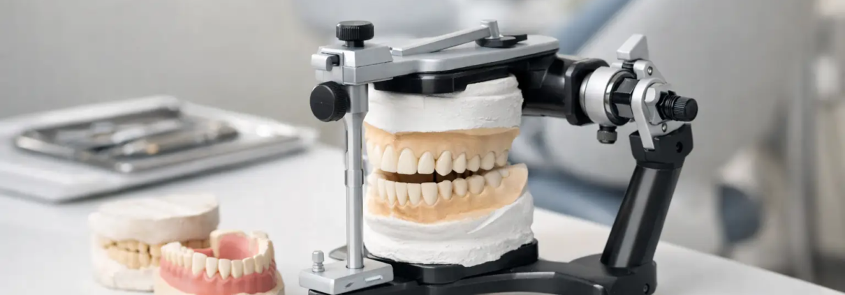 Cómo elegir un articulador dental semiajustable