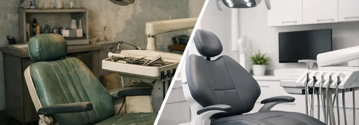 Cómo renovar un consultorio dental antiguo