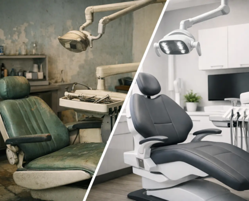 Cómo renovar un consultorio dental antiguo